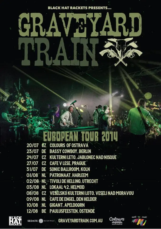 Graveyard Train rolls by NL the coming weeks